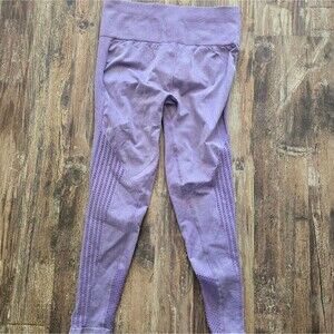 Fabletics Sync Seamless High-Waisted Purple Leggings No Size Tag